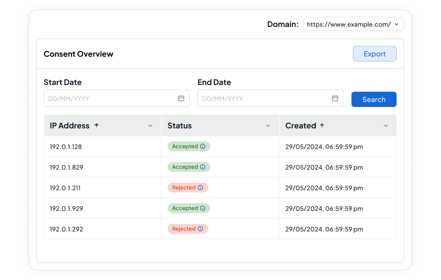 Tamper-Proof Consent Logs and Audit Trails