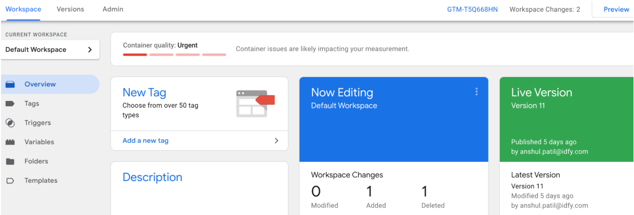 Now that the Privy CMP template has been successfully added, the next step is to configure consent for each tag. This ensures that your tags are only fired based on the user’s consent preferences. Follow the steps below: