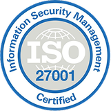 ISO 27001 Certified